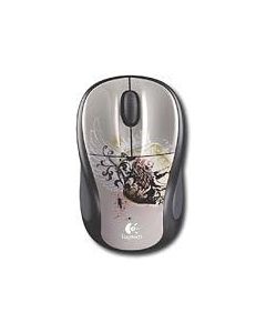 Logitech M305 Wireless Optical Mouse (Silver/Black)
