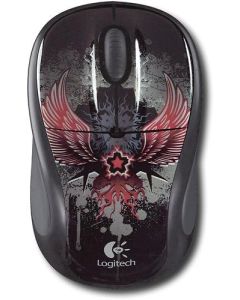 Logitech M305 Wireless Mouse (Black Taboo)