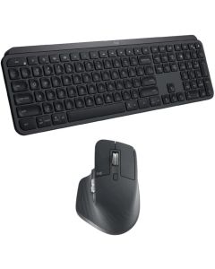 Logitech MX Keys Wireless Illuminated Keyboard Bundle with MX Master 3 Advanced Wireless Mouse (2 Items)