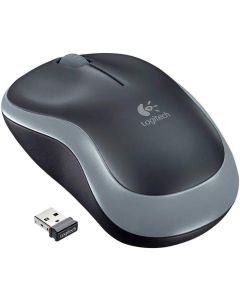 Wireless Mouse - Logitech M185 Wireless Mouse,Black Red