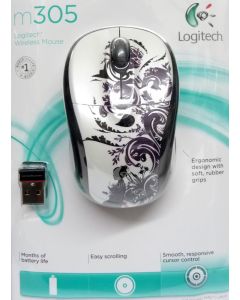 Logitech M305 Wireless Mouse Purple Mindstroll