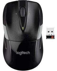Logitech Wireless Mouse M525 - Black/Grey (Renewed)